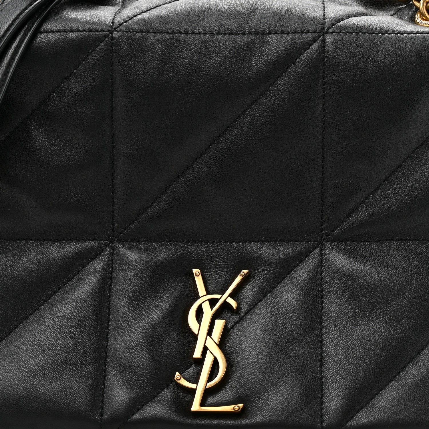 Saint Laurent Lambskin Matelasse Monogram Medium Jamie 4.3 Black 8 of 10