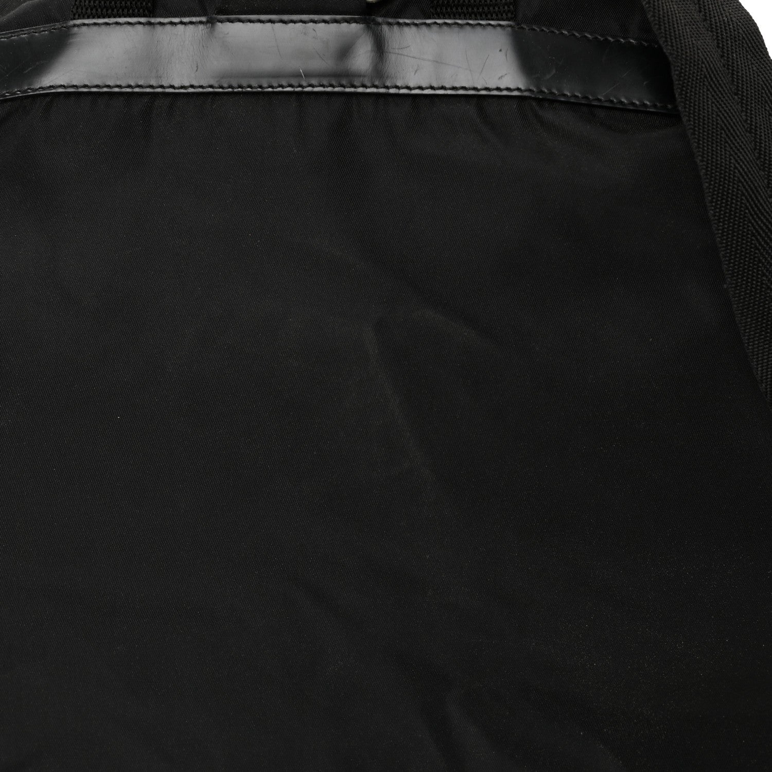 Prada Nylon Vela Medium Backpack Black 10 of 11