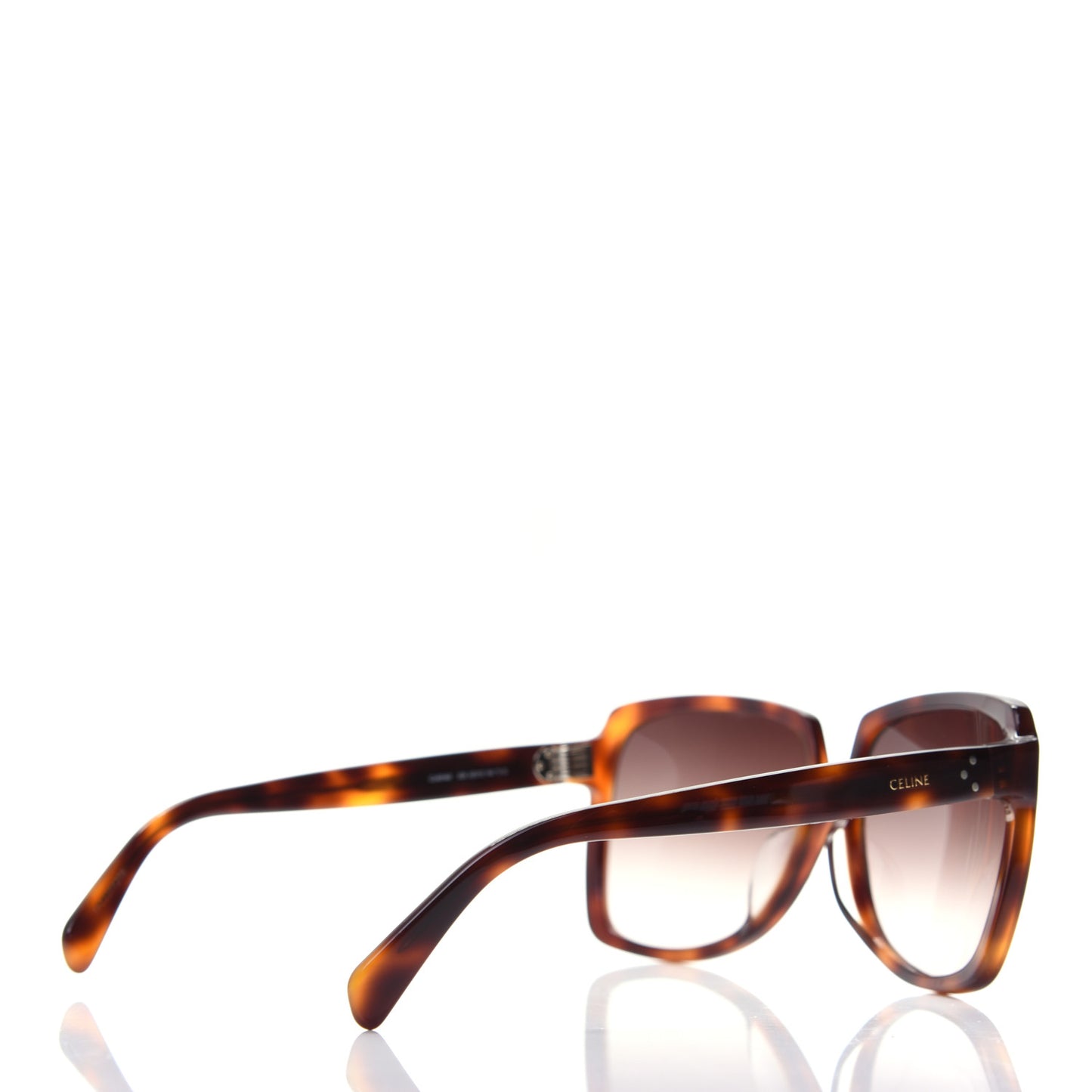 Acetate Oversized Sunglasses CL40146F Havana