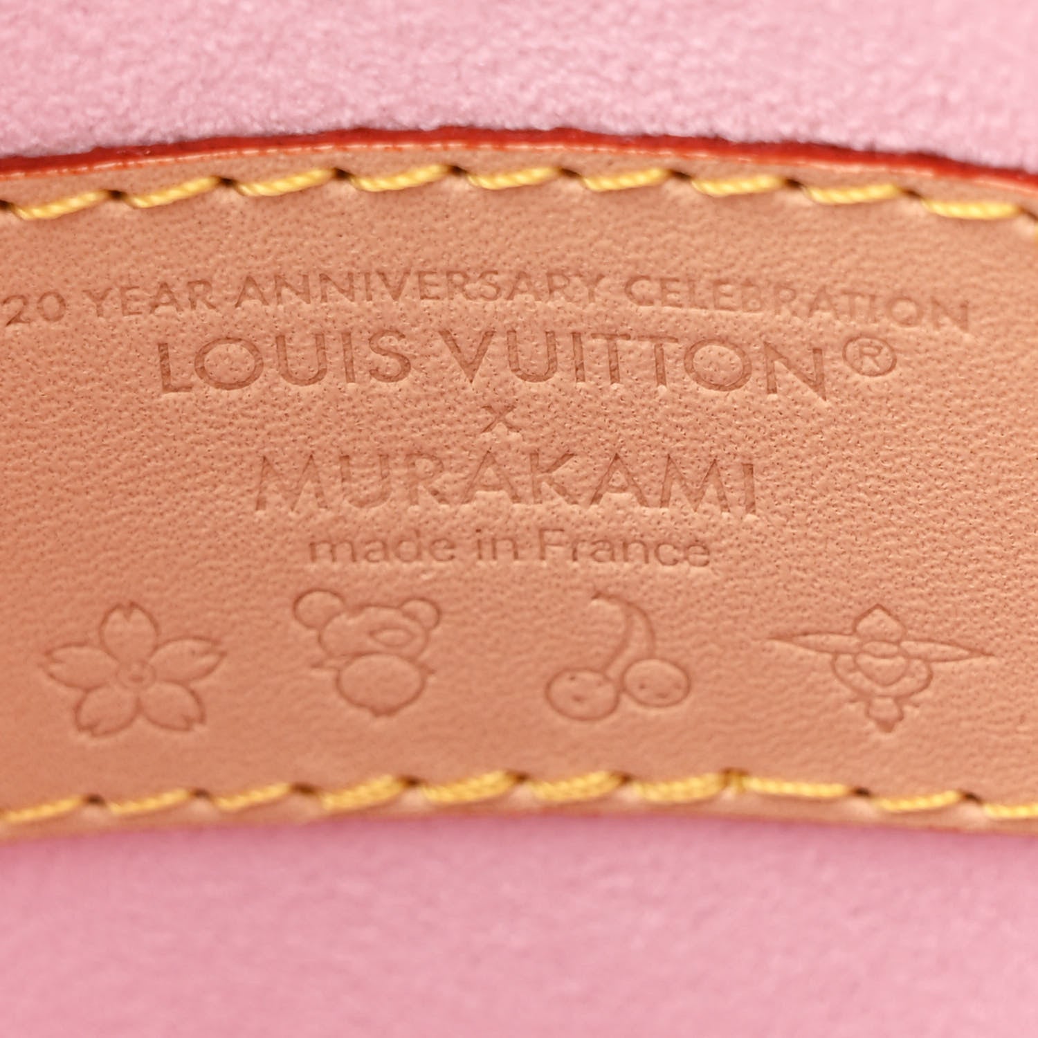 Louis Vuitton LV X TM Monogram Cherry Blossom Nano Bucket Sakura Brown 8 of 11