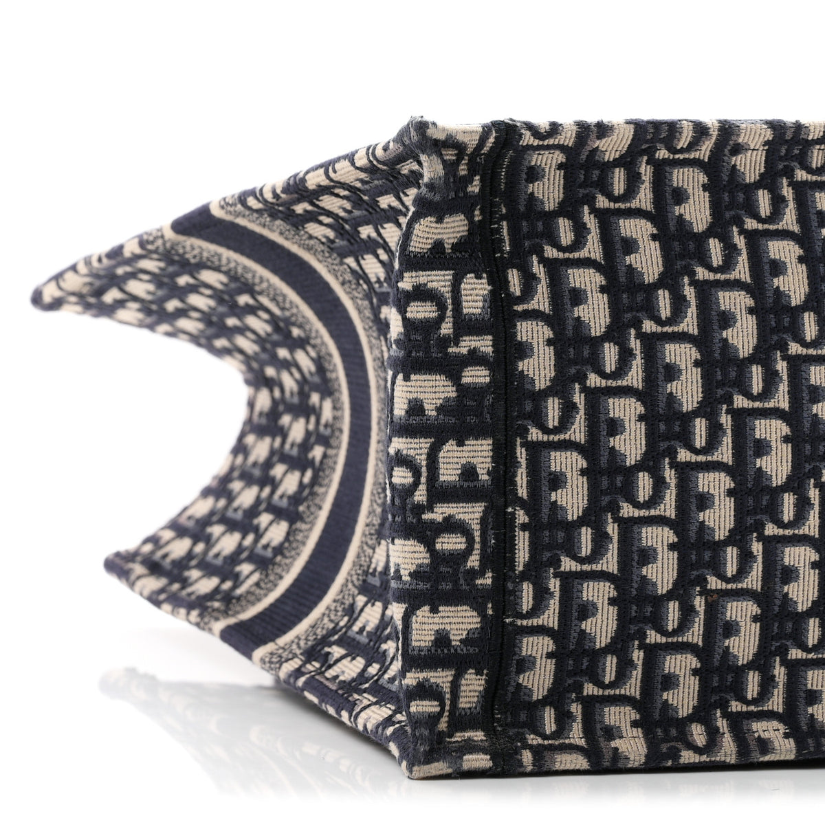 Oblique Large Book Tote Blue Multicolor