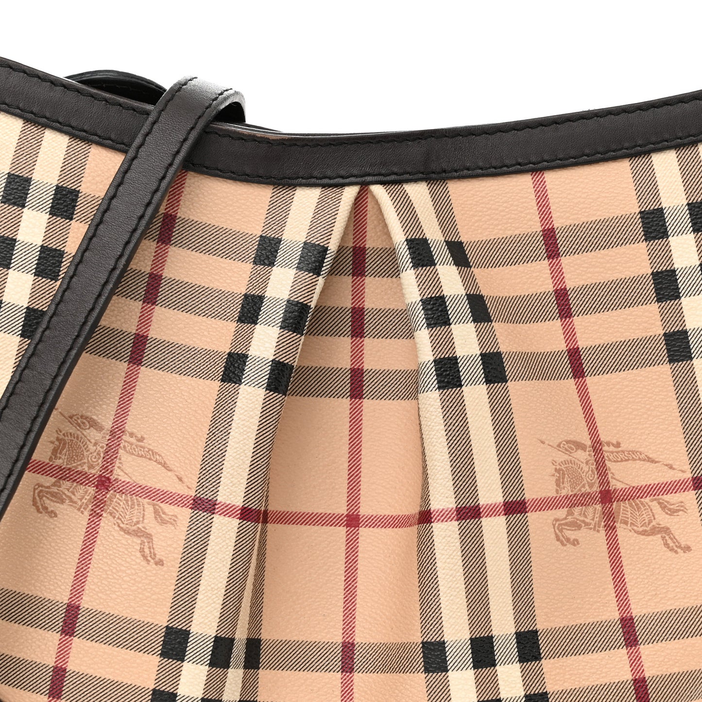 Haymarket Check Hartham Crossbody Chocolate