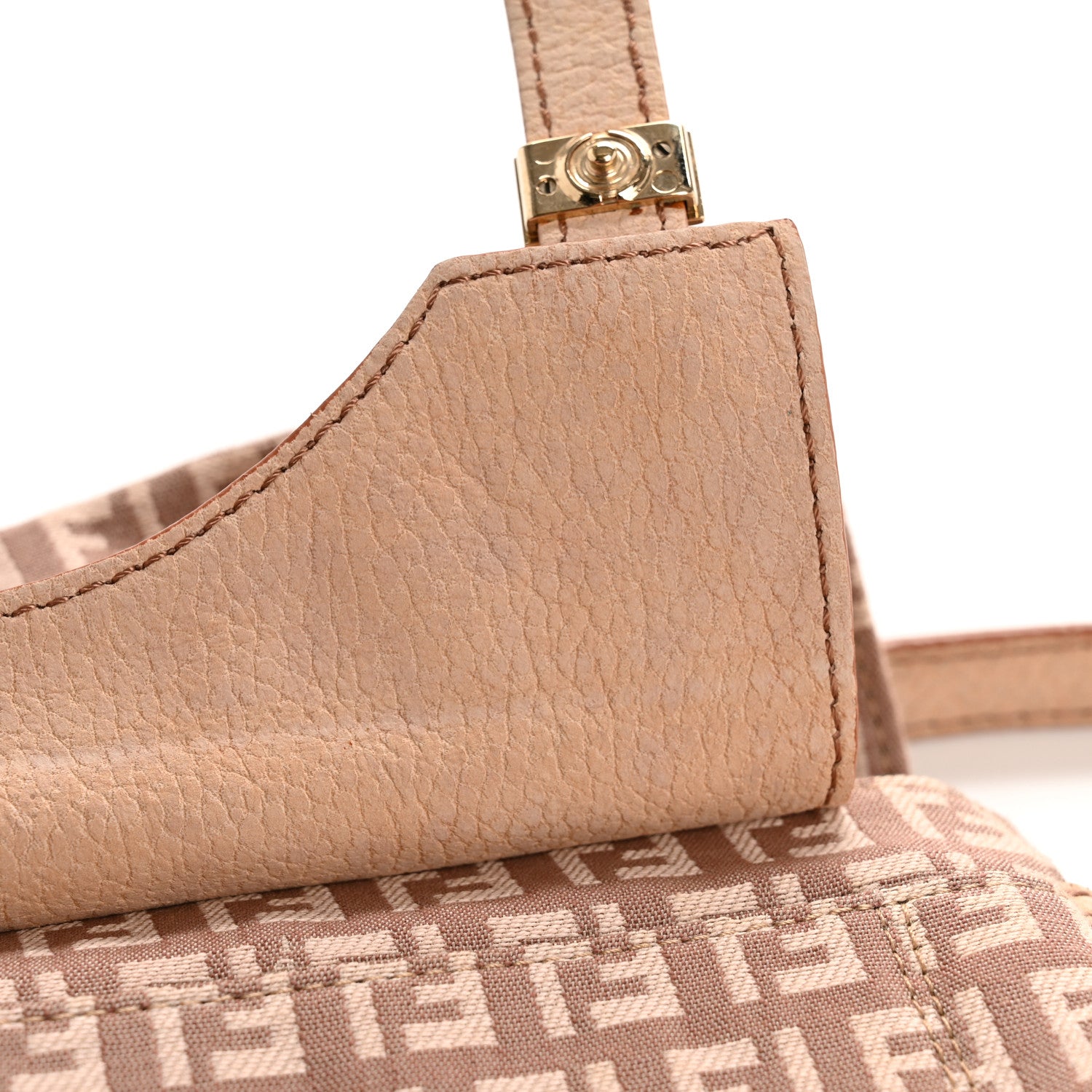 Fendi Zucchino Baguette Pink 11 of 15