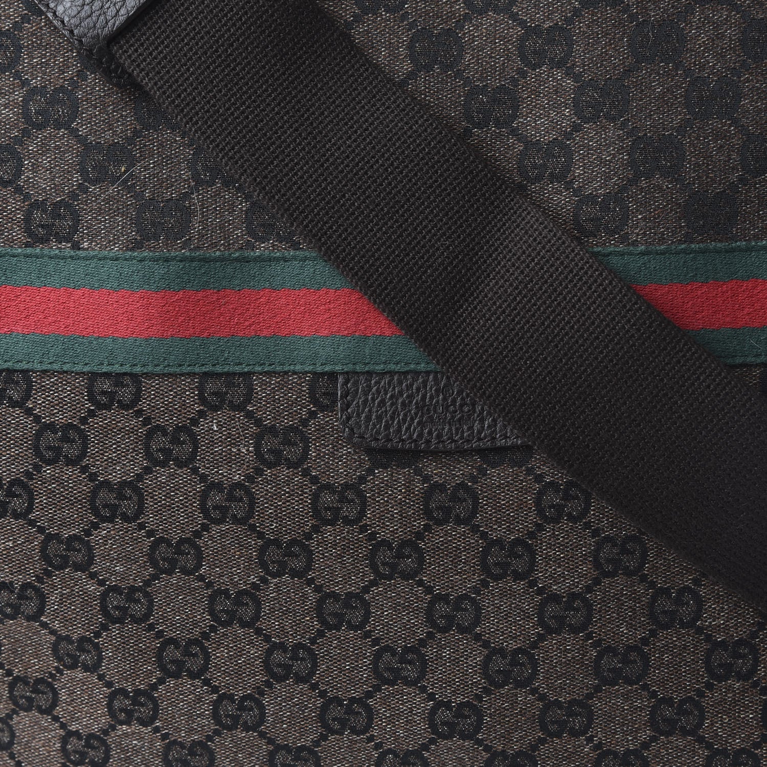 Gucci Monogram Web Large Carry On Duffle Bag 9 of 9