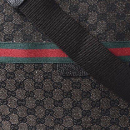 Gucci Monogram Web Large Carry On Duffle Bag 9 of 9