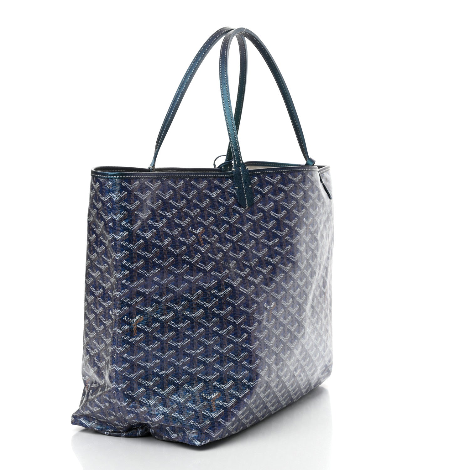 Goyard Iridescent Goyardine Saint Louis GM Pearly Blue 4 of 12