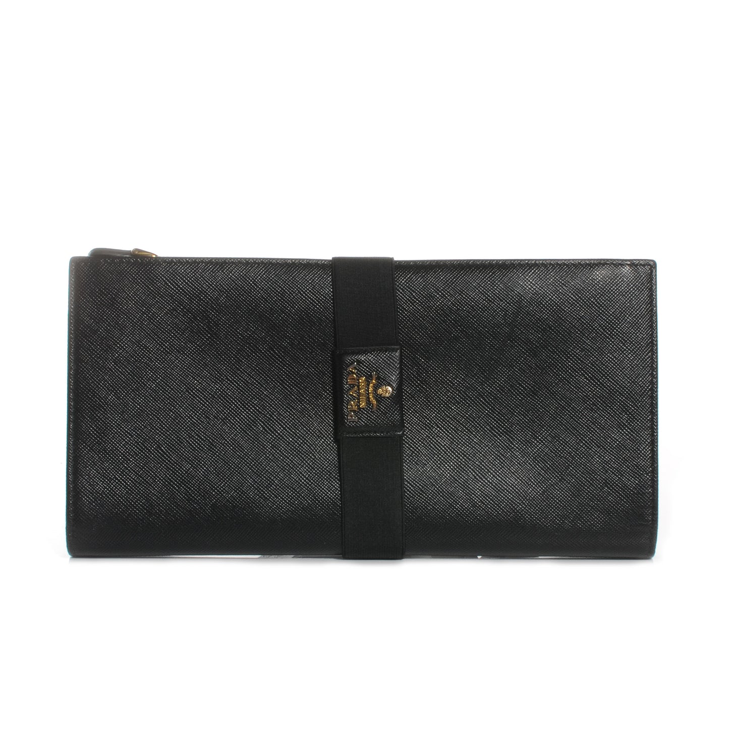 Saffiano Calfskin Document Holder Nero Black