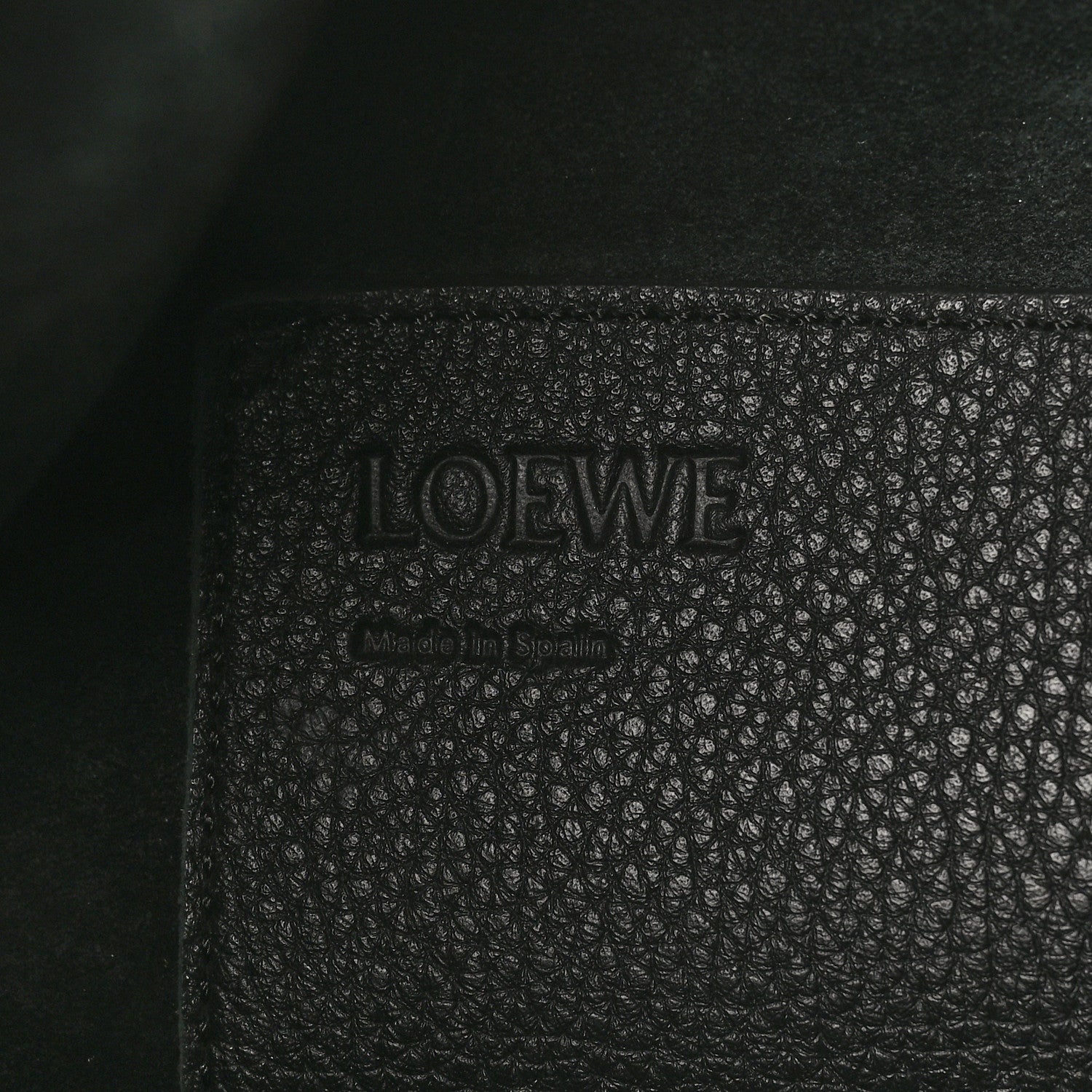 Loewe Calfskin Medium Balloon Bucket Bag Black 6 of 9