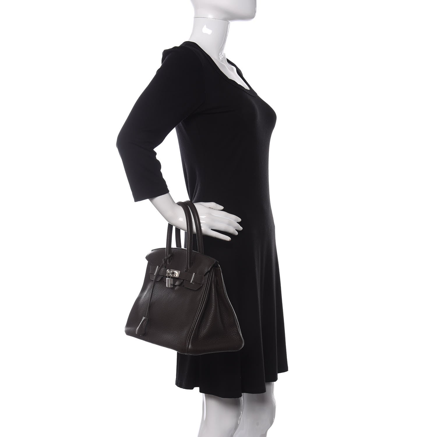 Hermes Togo Birkin 30 Chocolate 2 of 24