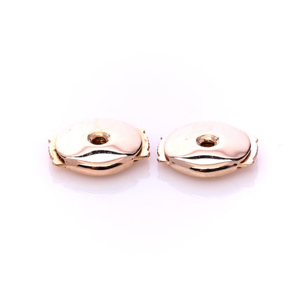 Bulgari 18K Rose Gold Black Onyx BVLGARI BVLGARI Stud Earrings 6 of 9