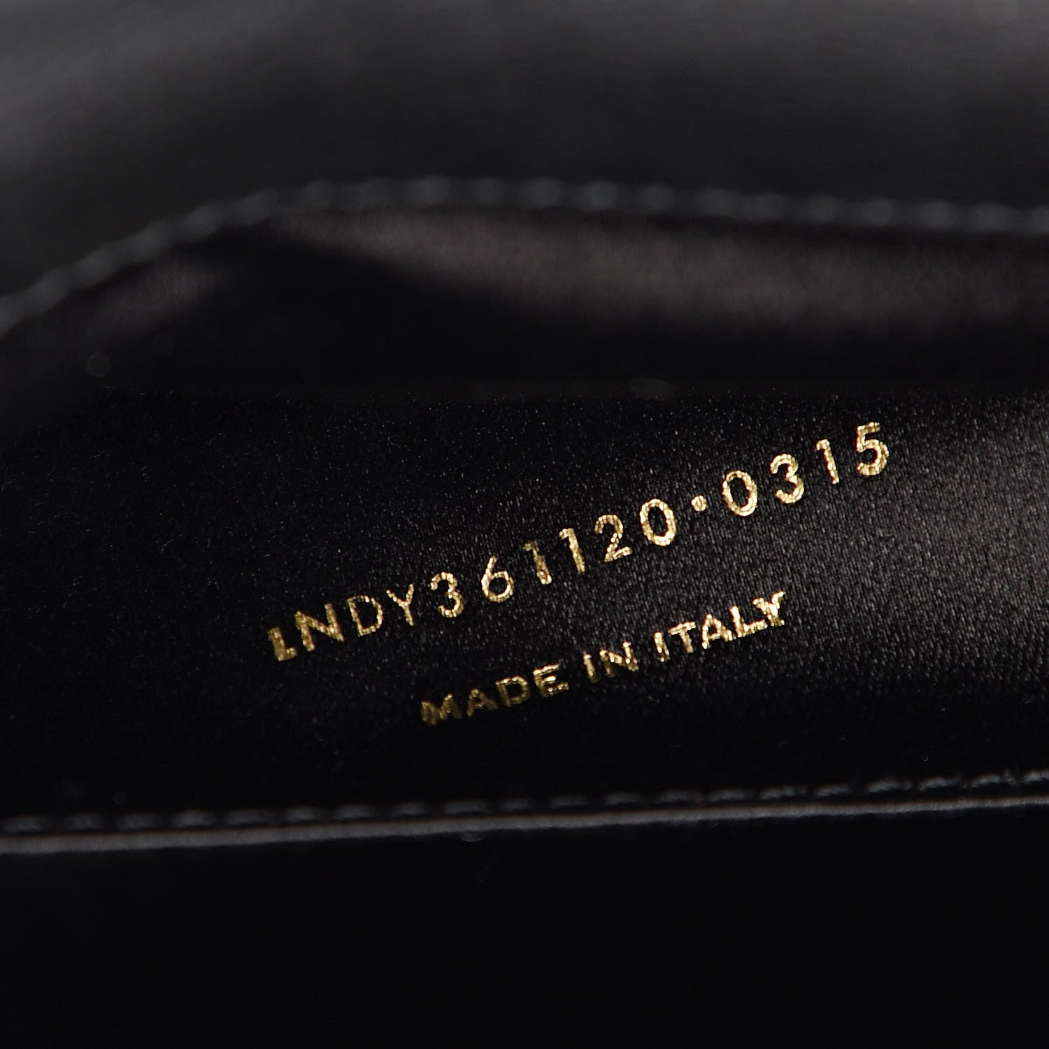 Saint Laurent Calfskin Monogram Large Belle De Jour Clutch Black 7 of 8