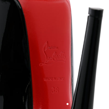Christian Louboutin Patent Highness 160 Pumps 38 Black 7 of 14