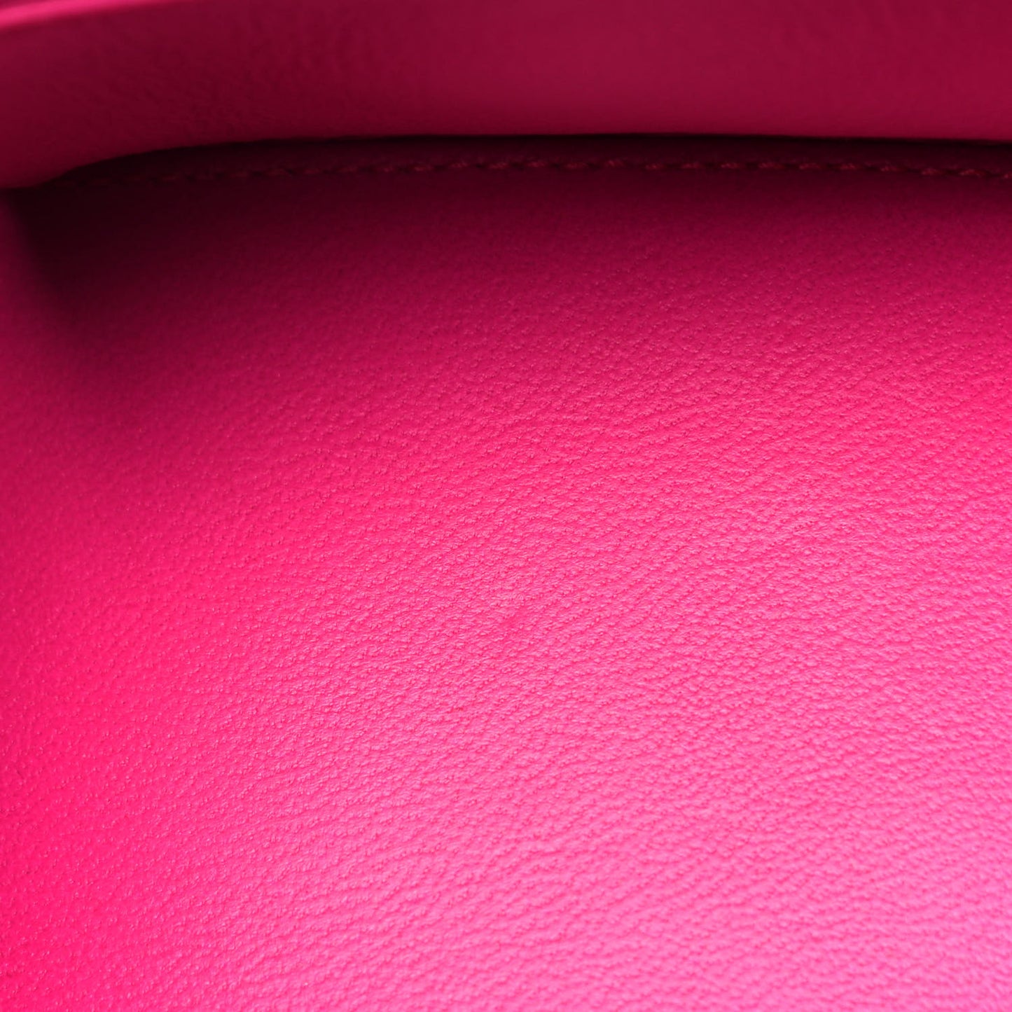 Shiny Box Calfskin Small Hourglass Top Handle Bag Acid Fuchsia
