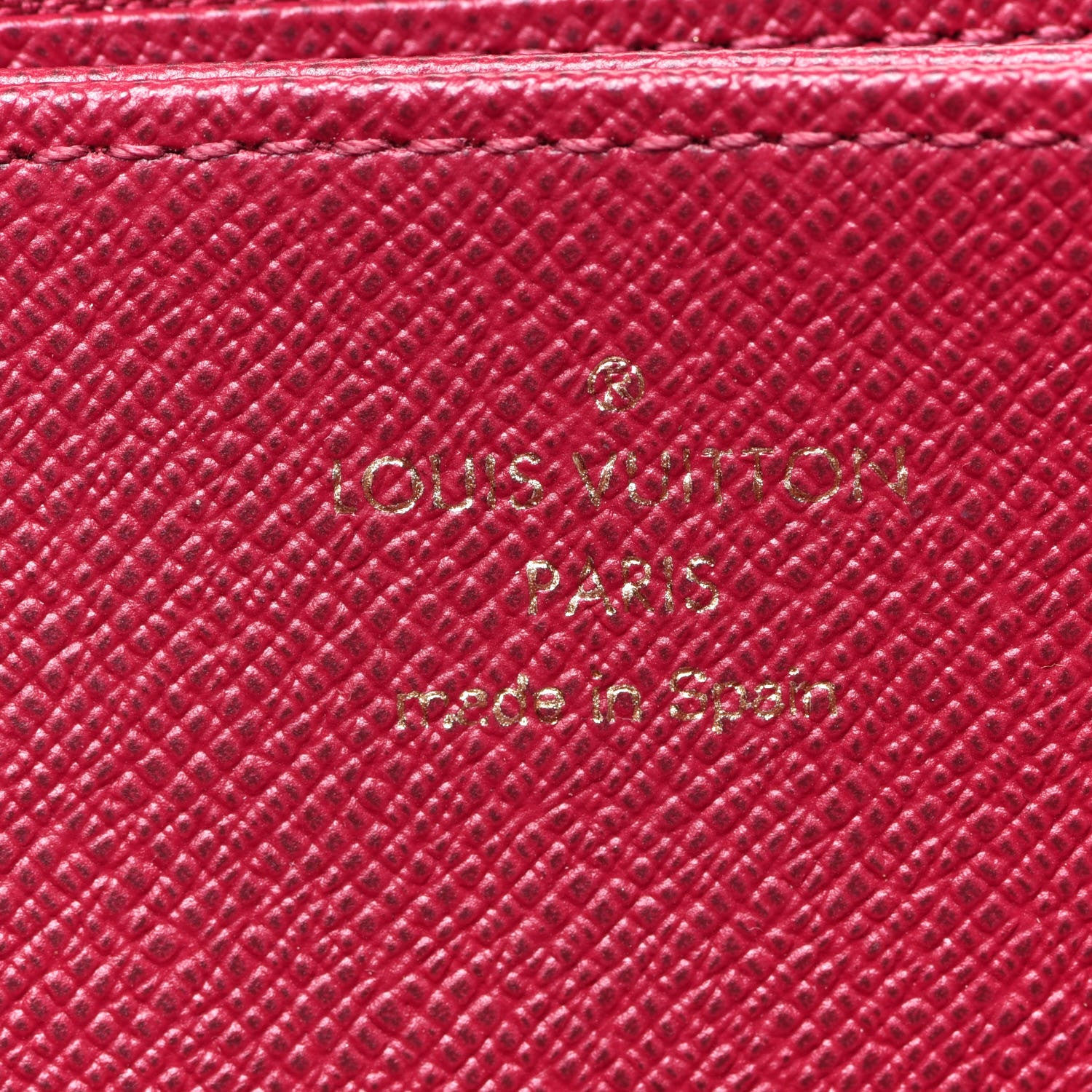 Louis Vuitton Monogram Zippy Wallet Fuchsia 7 of 12