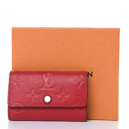Louis Vuitton Empreinte Multicles 6 Key Holder Scarlet 10 of 10