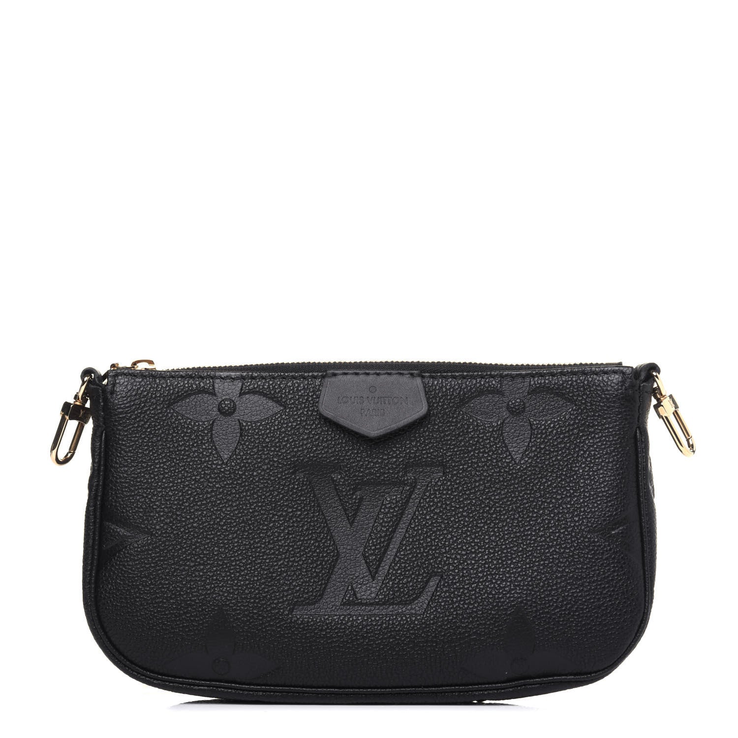 Louis Vuitton Empreinte Monogram Giant Multi Pochette Accessories Large Pochette Black 1 of 11