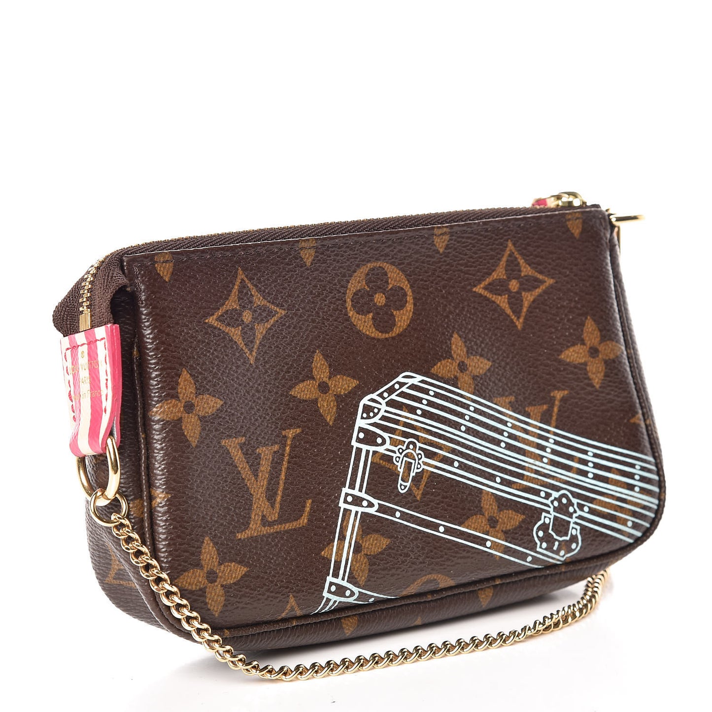 Monogram 2014 Christmas Animation Mini Pochette Accessories