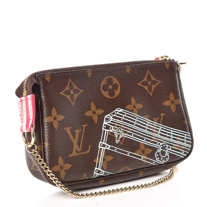 Louis Vuitton Monogram 2014 Christmas Animation Mini Pochette Accessories 3 of 9