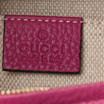 Gucci Cellarius Calfskin Mini Soho Chain Bag Bright Bouganville 6 of 11