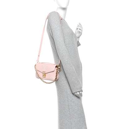 Louis Vuitton Empreinte Monogram Giant Pochette Metis East West Pink Beige 2 of 9
