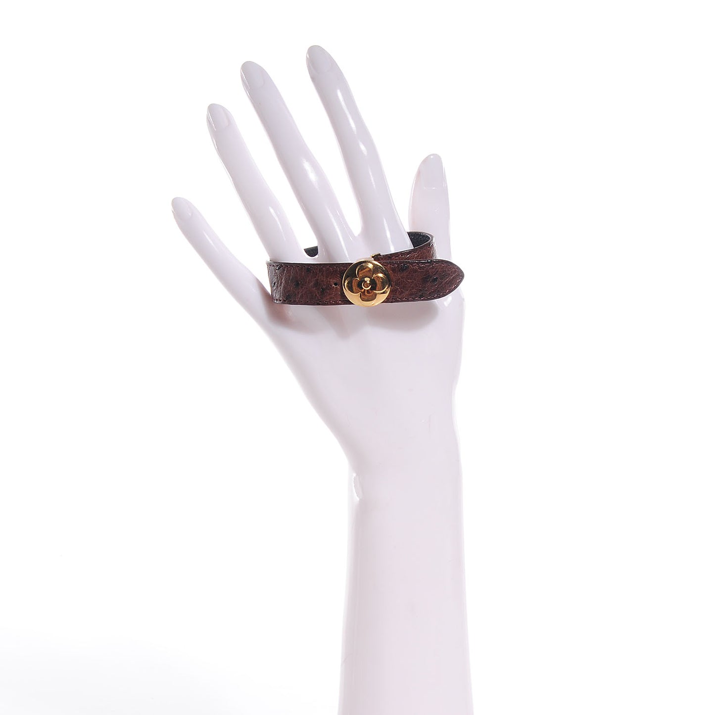 Ostrich Leather Wish Bracelet