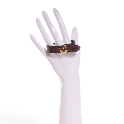 Louis Vuitton Ostrich Leather Wish Bracelet 2 of 6