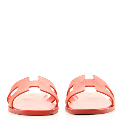Hermes Epsom Oran Sandals 36 Orange Poppy 2 of 9