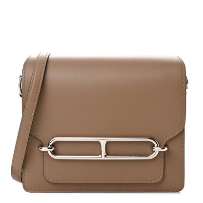 Hermes Swift Mini Sac Roulis Beige De Weimar 1 of 11