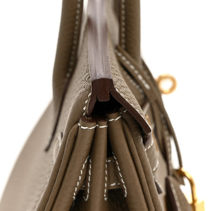 Hermes Togo Birkin 25 Etoupe 11 of 12