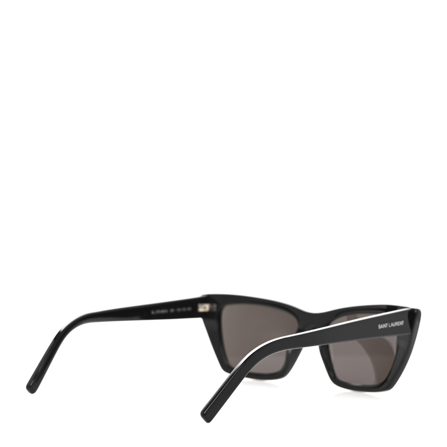 Acetate Mica Cat Eye Sunglasses SL 276 Black