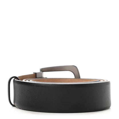 Chanel Calfskin Belt 95 38 Black 2 of 7