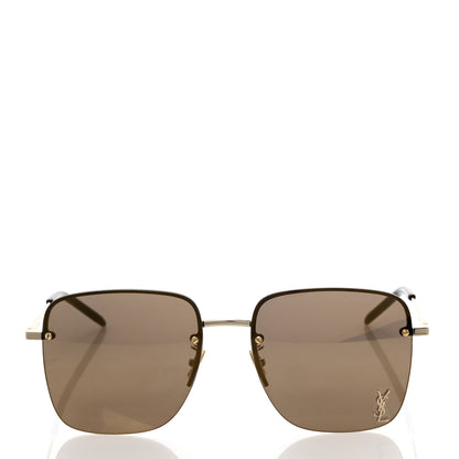 Saint Laurent Metal SL 312 M Sunglasses Silver 2 of 9