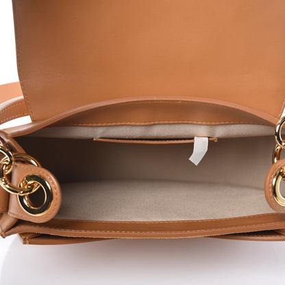 Chloe Calfskin Suede Large Tess Bag Autumnal Brown 5 of 10