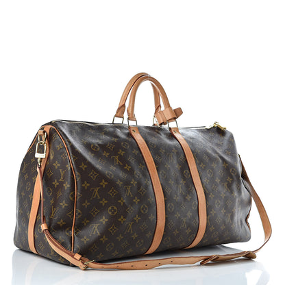 Louis Vuitton Monogram Keepall Bandouliere 55 3 of 18