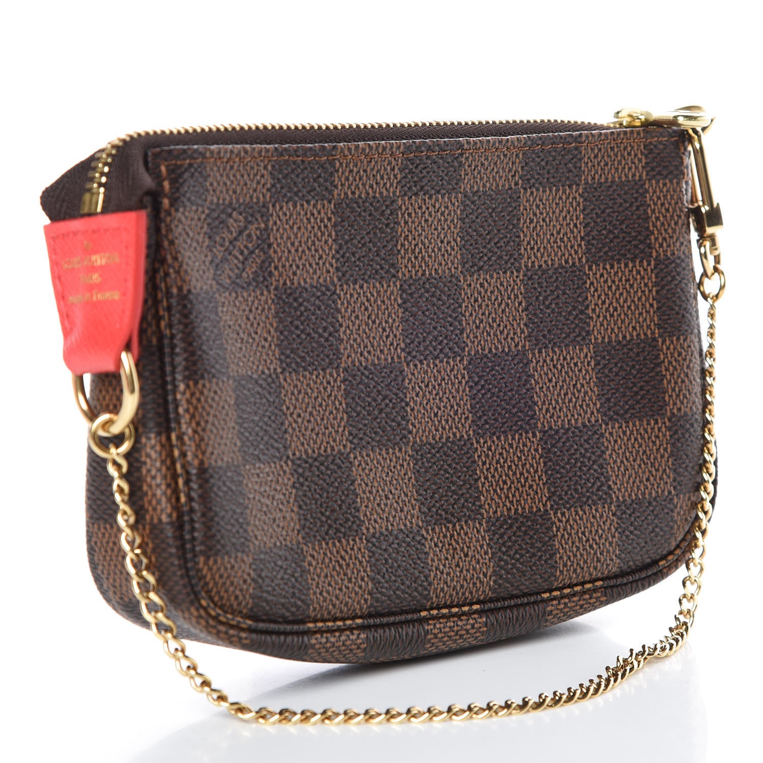 Louis Vuitton Damier Ebene 2016 Christmas Animation Mini Pochette Accessories 3 of 10