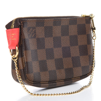 Louis Vuitton Damier Ebene 2016 Christmas Animation Mini Pochette Accessories 3 of 10
