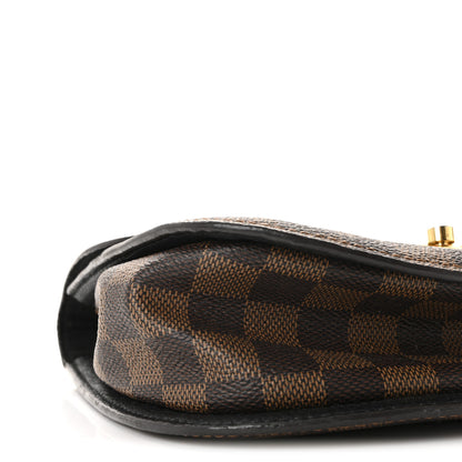 Louis Vuitton Damier Ebene Cuir Taurillon Wight Black 8 of 9