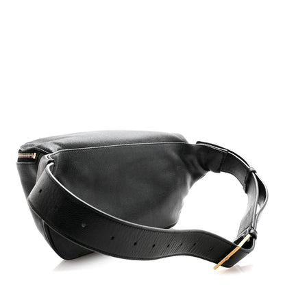 Saint Laurent Grain De Poudre Monogram Belt Bag Black 3 of 15