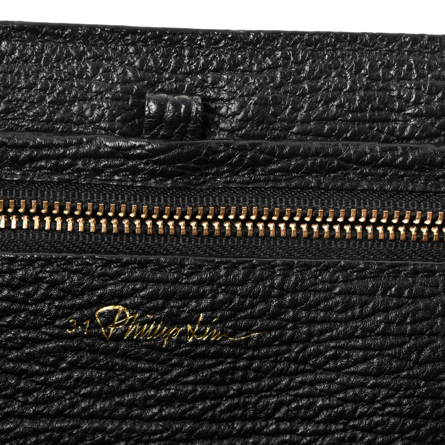 3.1 Phillip Lim Textured Calfskin Large Pashli Satchel Black 6 of 10