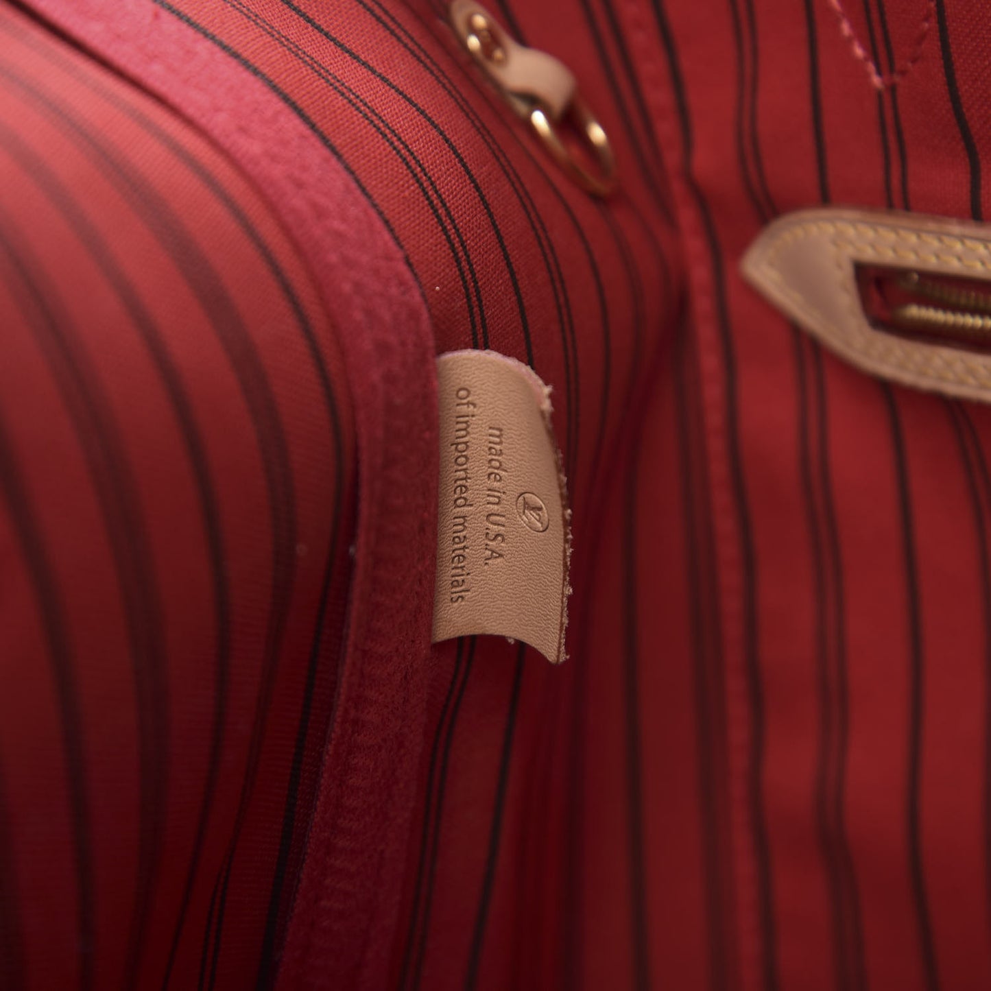 Monogram Neo Neverfull MM Cherry