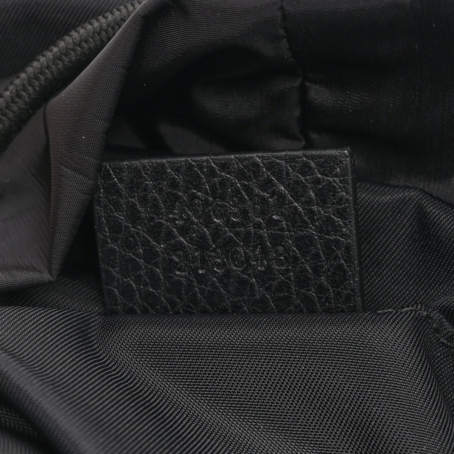 Nylon Monogram Small Single Buckle Backpack Black