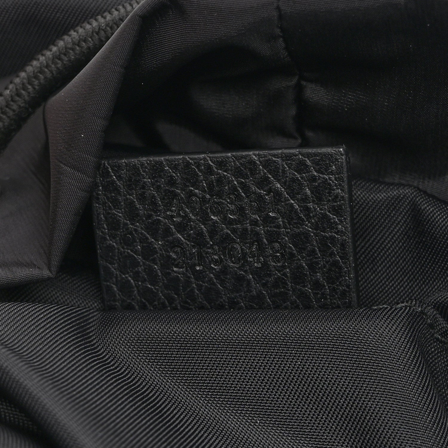Gucci Nylon Monogram Small Single Buckle Backpack Black 7 of 10