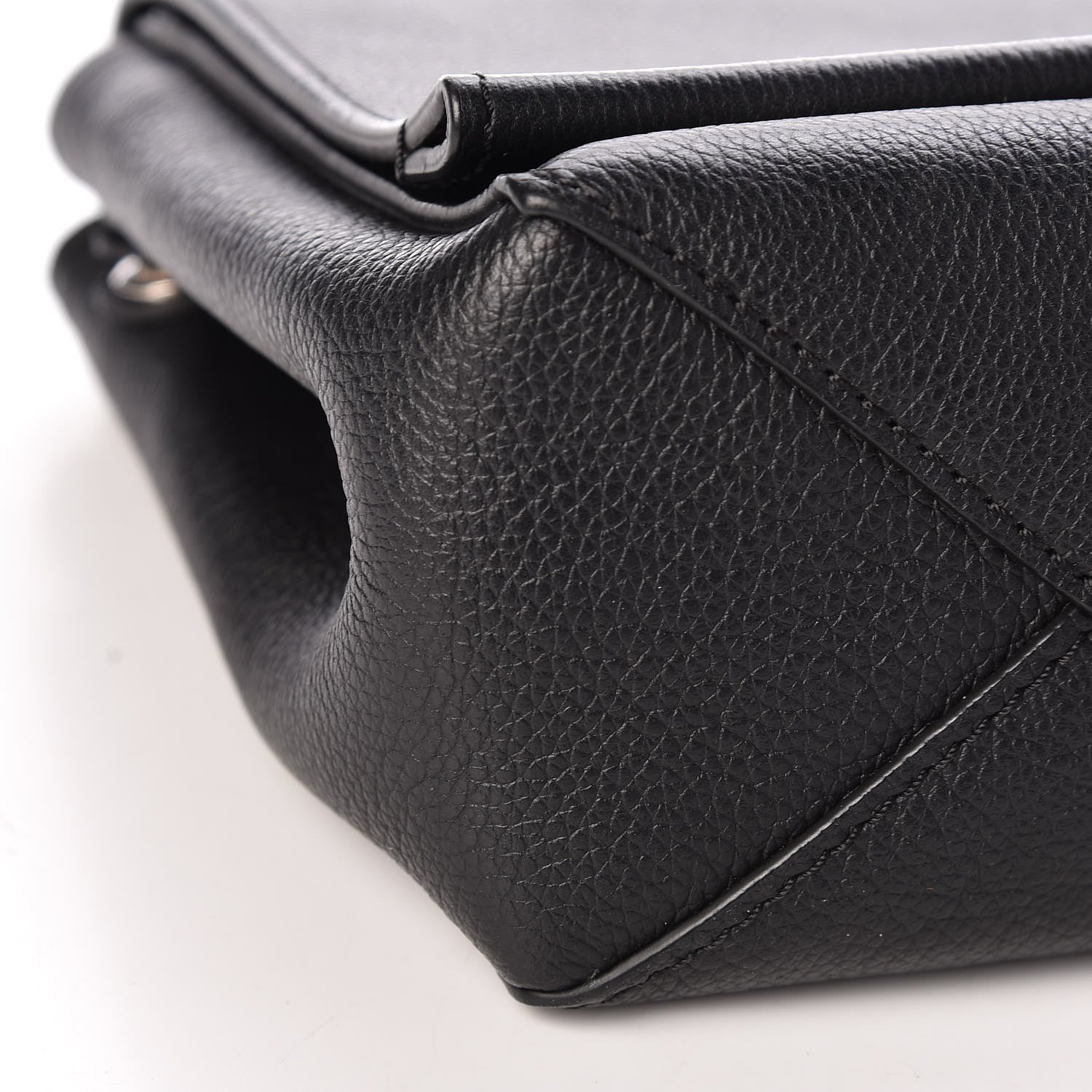 Louis Vuitton Calfskin Lockme II Chain Bag BB Black 8 of 9