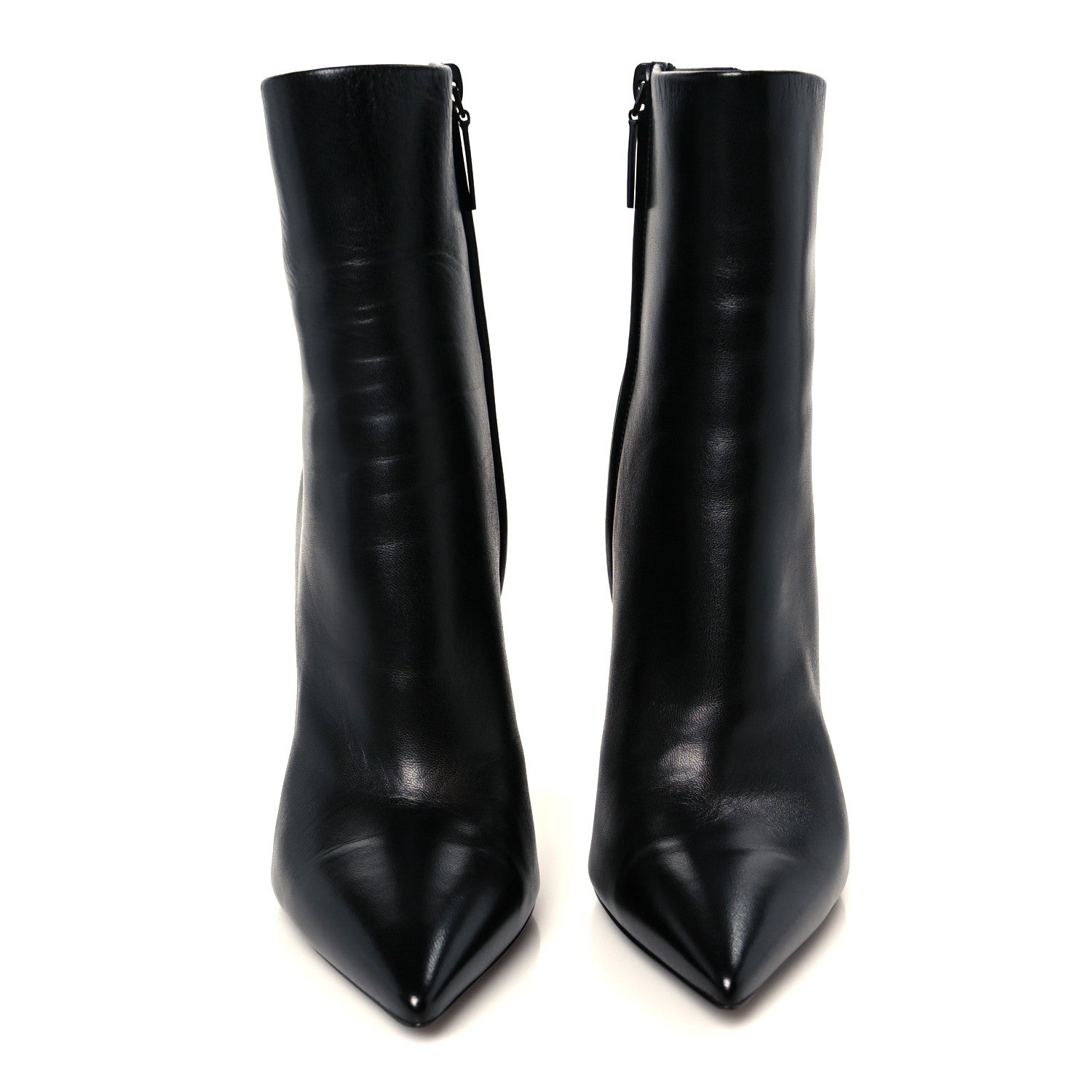 Saint Laurent Nappa Vendome Opyum 110 Ankle Boots 39.5 Black 3 of 10