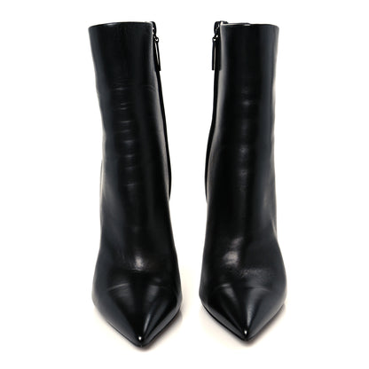 Saint Laurent Nappa Vendome Opyum 110 Ankle Boots 39.5 Black 3 of 10