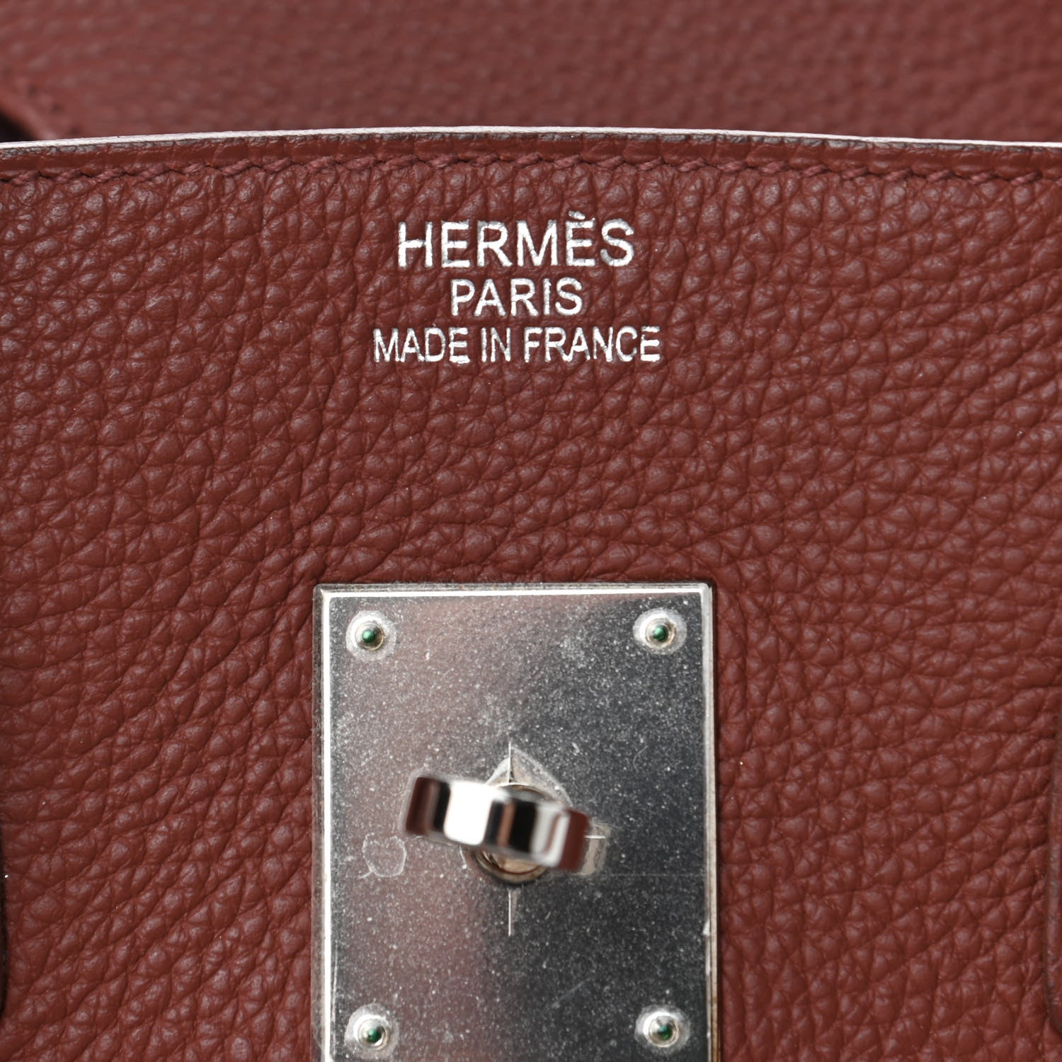Hermes Togo Birkin 35 Brique 6 of 12