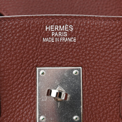 Hermes Togo Birkin 35 Brique 6 of 12