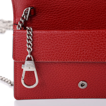 Gucci Calfskin Super Mini Dionysus Shoulder Bag Hibiscus Red 7 of 10