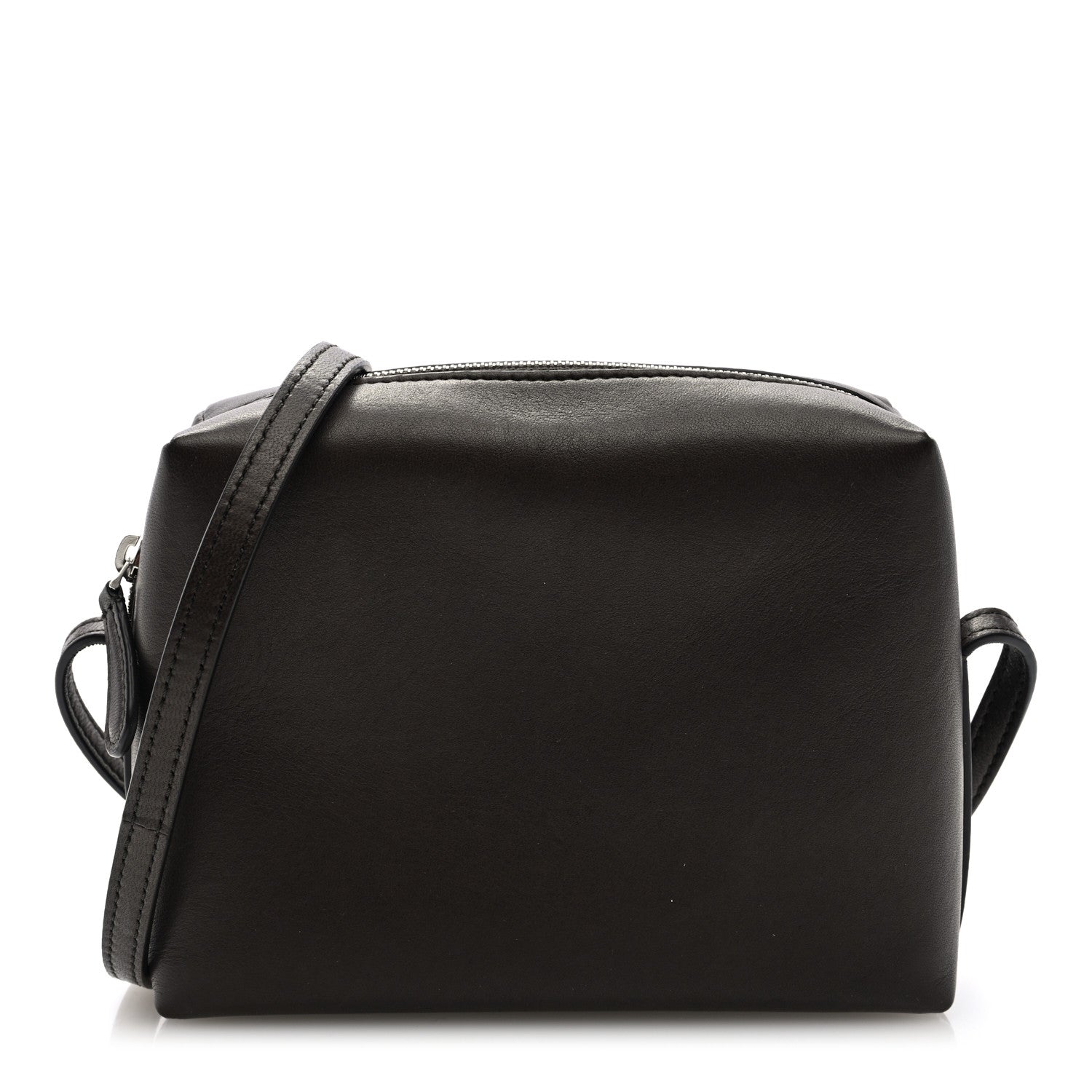 The Row Nappa Regent Crossbody Bag Davy's Grey 1 of 9