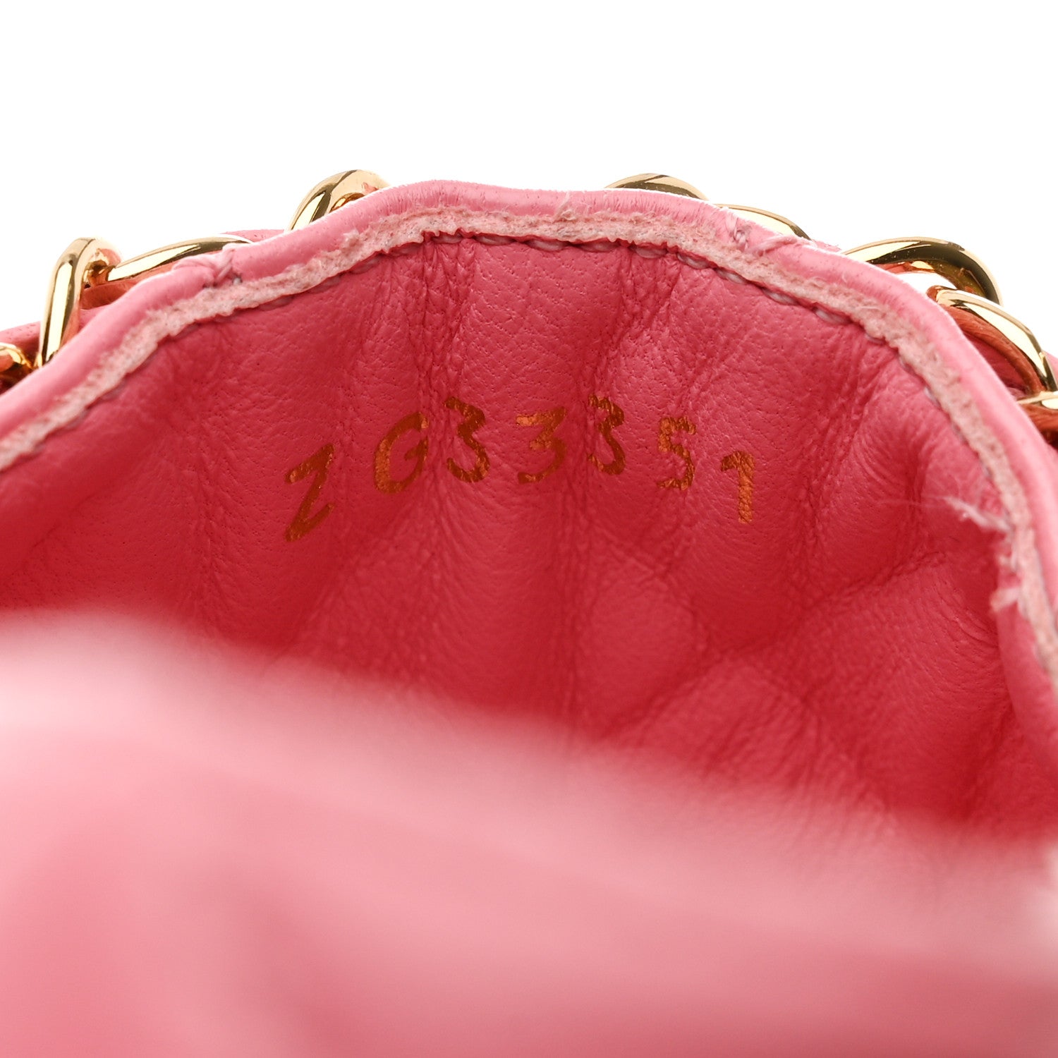 Chanel Lambskin Quilted CC Chain Espadrilles 39 Pink Red 7 of 8